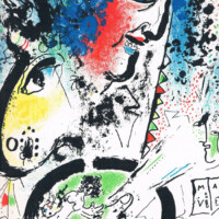 CHAGALL "Self Portrait", 1960 chagall-self-portrait-1960