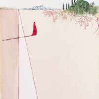 DALI "The Delightful Mount", 1963 dali-the-delightful-mount-1963