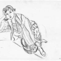 MATISSE "Portrait Of A Woman (L)", 1920 matisse-portrait-l-1920