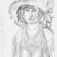 MATISSE "Portrait Of A Woman (XXXI)", 1920 matisse-portrait-xxxi-1920