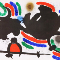 MIRO "Lithographe I (Plate IV)", 1972 miro-l1-iv-1972