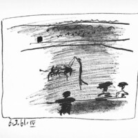 PICASSO "Banderillas", 1961 picasso-banderillas-1961