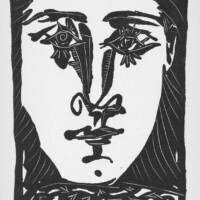 PICASSO "Head", 1942 picasso-head-1942