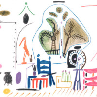 PICASSO "Studio", 1955 picasso-studio-iib-1955